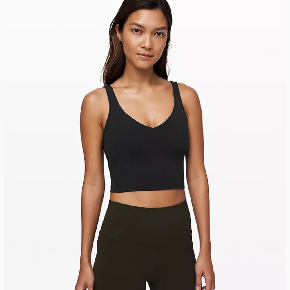Black Lululemon Align tank size 6